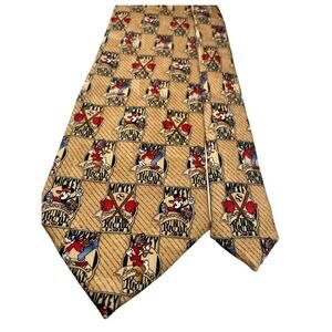 Disney Mickey & Co Vintage 100% Silk Tie 62" L x 3.75" W